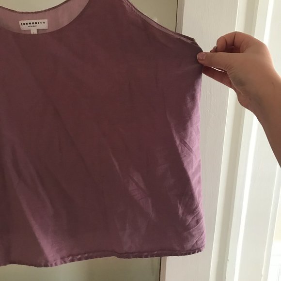 Aritzia COMMUNITY Silk Tank Top - Picture 7 of 9
